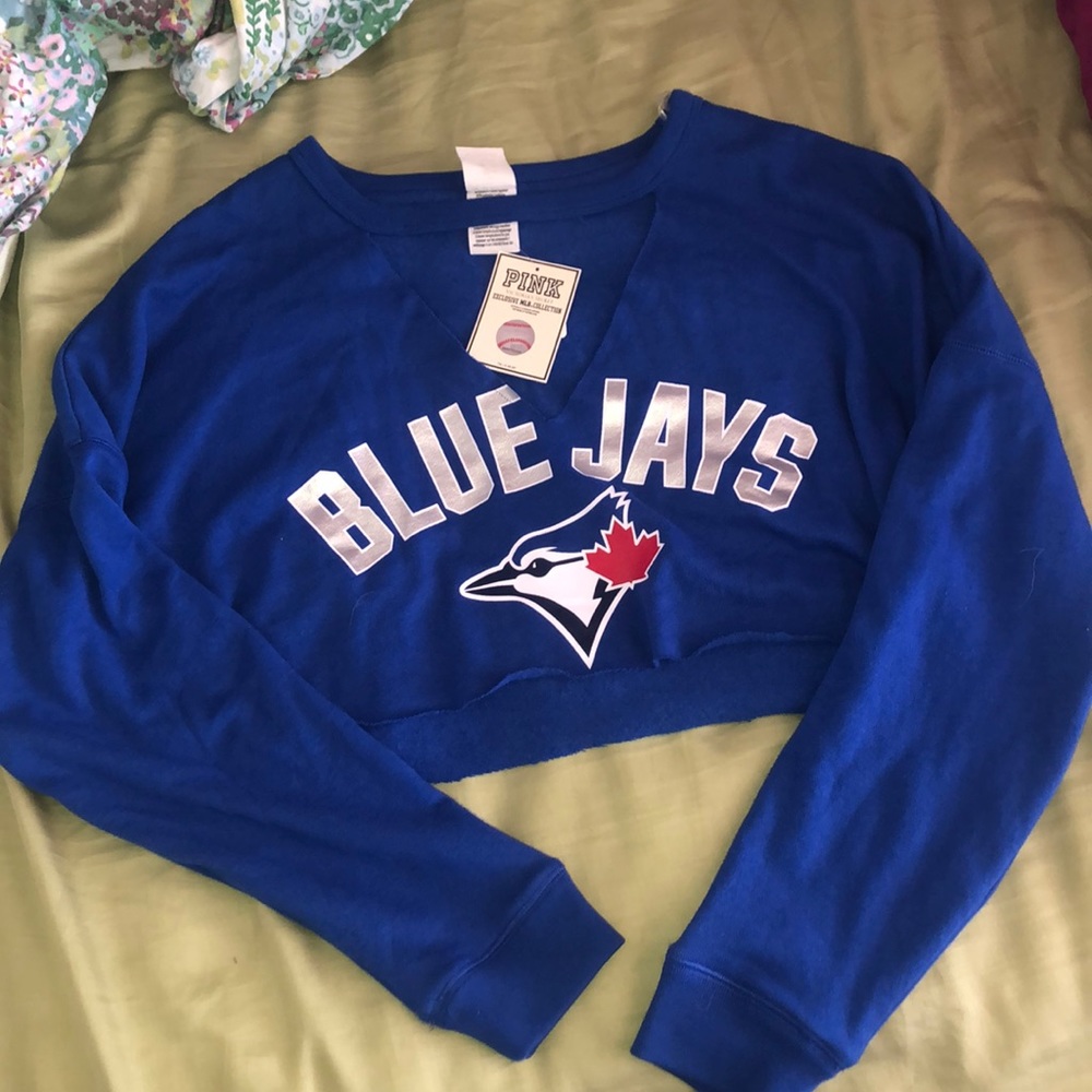 Bluejays crop top